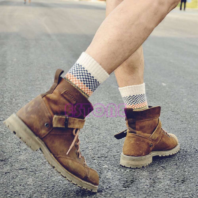 4 Paires De Chaussettes Chaudes Vintage