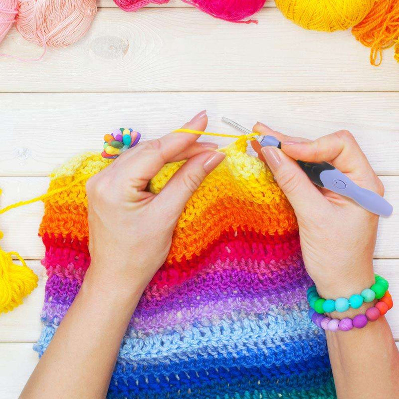 Aiguilles À Crochet À Lumière Led (9 Pièces)