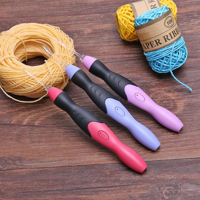 Aiguilles À Crochet À Lumière Led (9 Pièces)