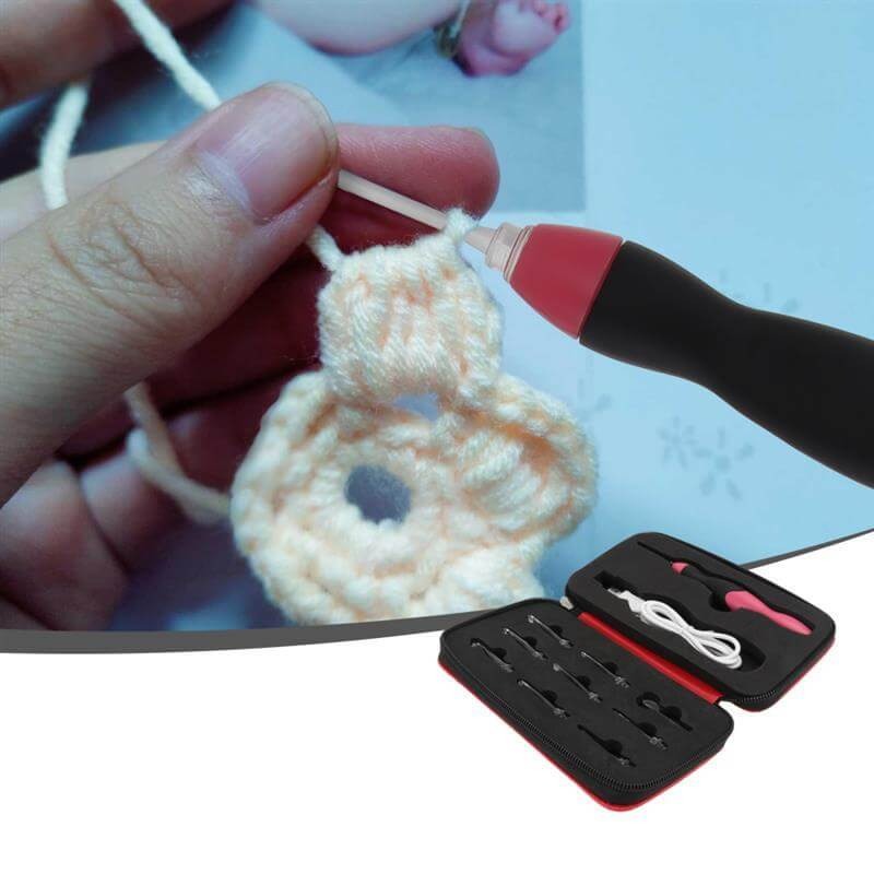 Aiguilles À Crochet À Lumière Led (9 Pièces)