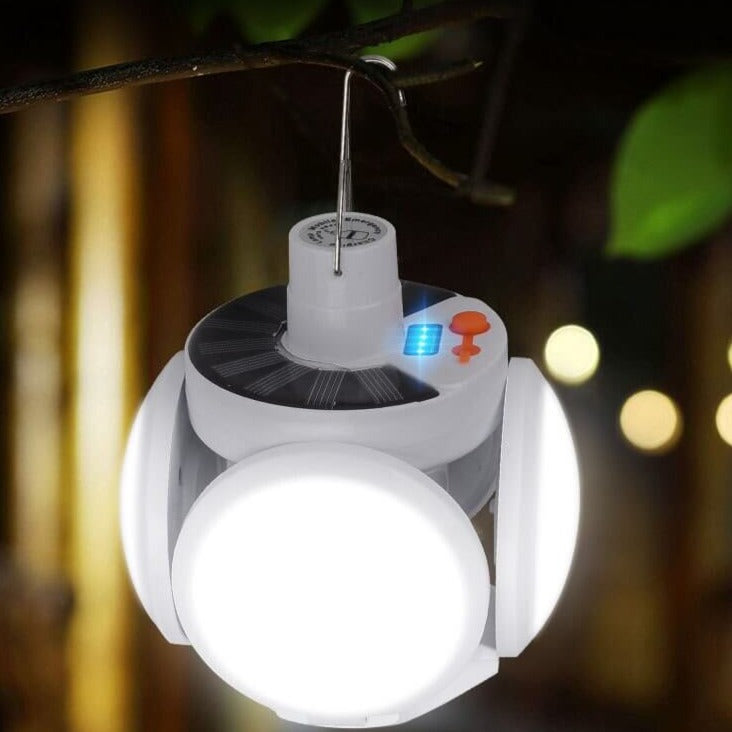 Ampoule Solaire Pliable À Led
