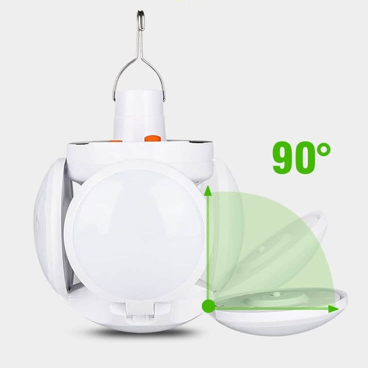 Ampoule Solaire Pliable À Led