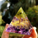 Arbre De Vie - Pyramide En Orgonite