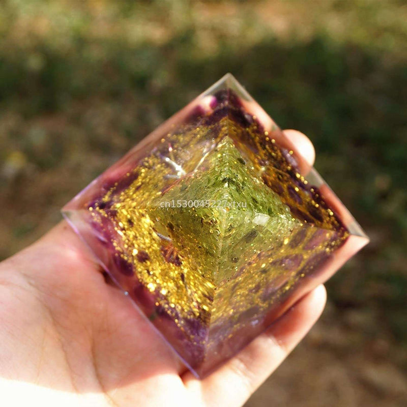 Arbre De Vie - Pyramide En Orgonite