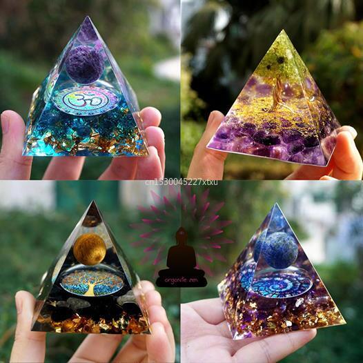 Arbre De Vie - Pyramide En Orgonite