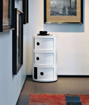 Armoire Moderne Cylindrique À 3 Niveaux