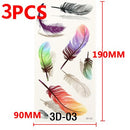 Autocollant De Tatouage Temporaire Pour Le Corps