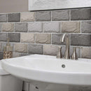 Autocollants Imperméables Pour Carreaux 3D (9 Pièces)