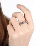 Bague De Promesse De Fierté