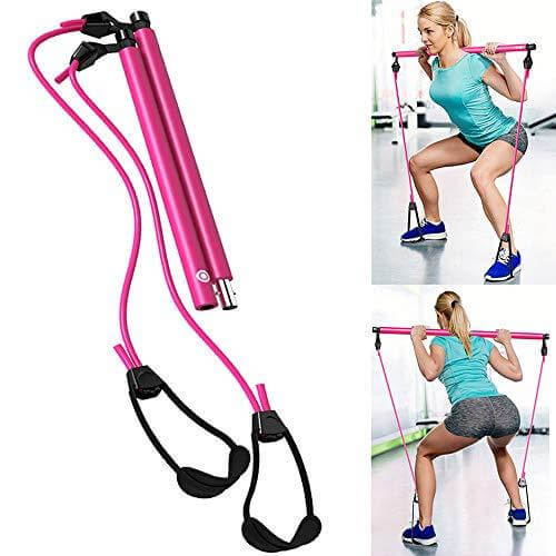 Barre De Pilates Portable - Un Bâton Pour L'Entraînement De Tout Le Corps
