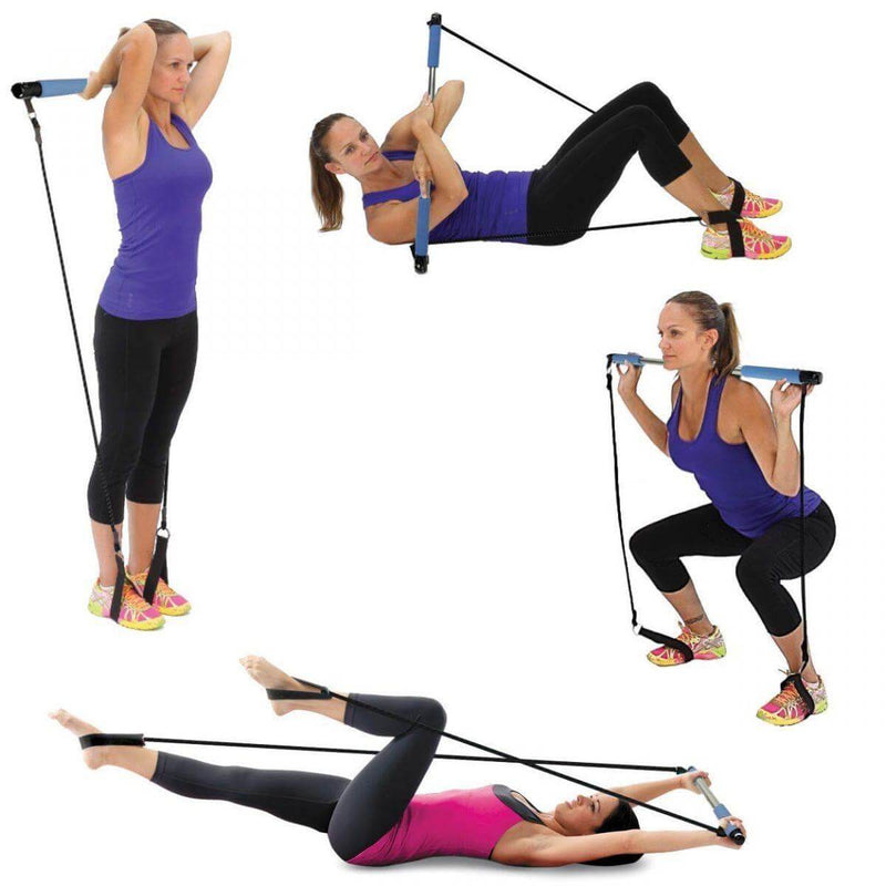 Barre De Pilates Portable - Un Bâton Pour L'Entraînement De Tout Le Corps