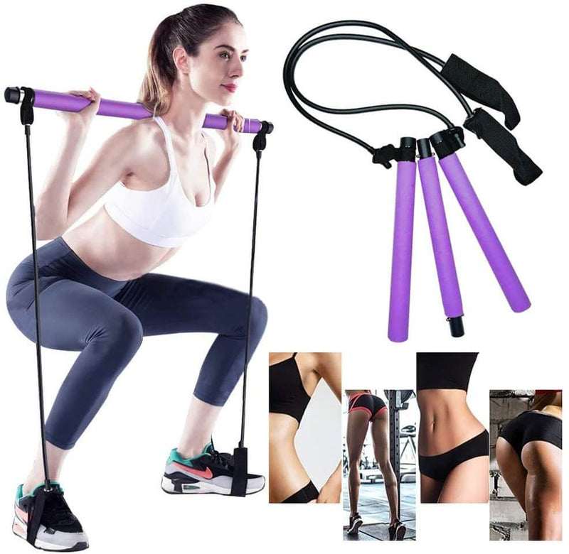 Barre De Pilates Portable - Un Bâton Pour L'Entraînement De Tout Le Corps