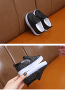 Baskets Led À Paillettes Pour Enfants