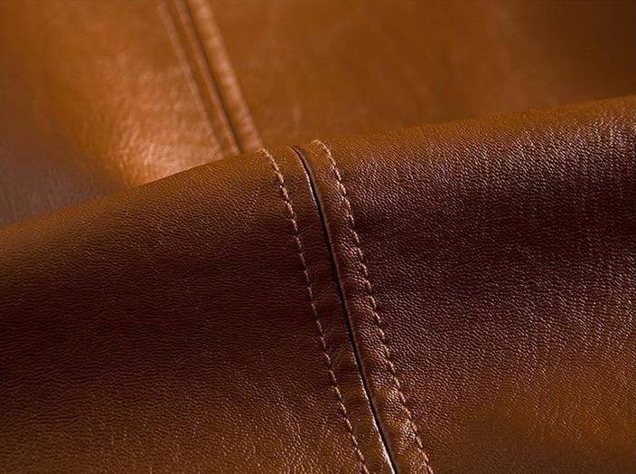 Blazer En Cuir Pour Homme