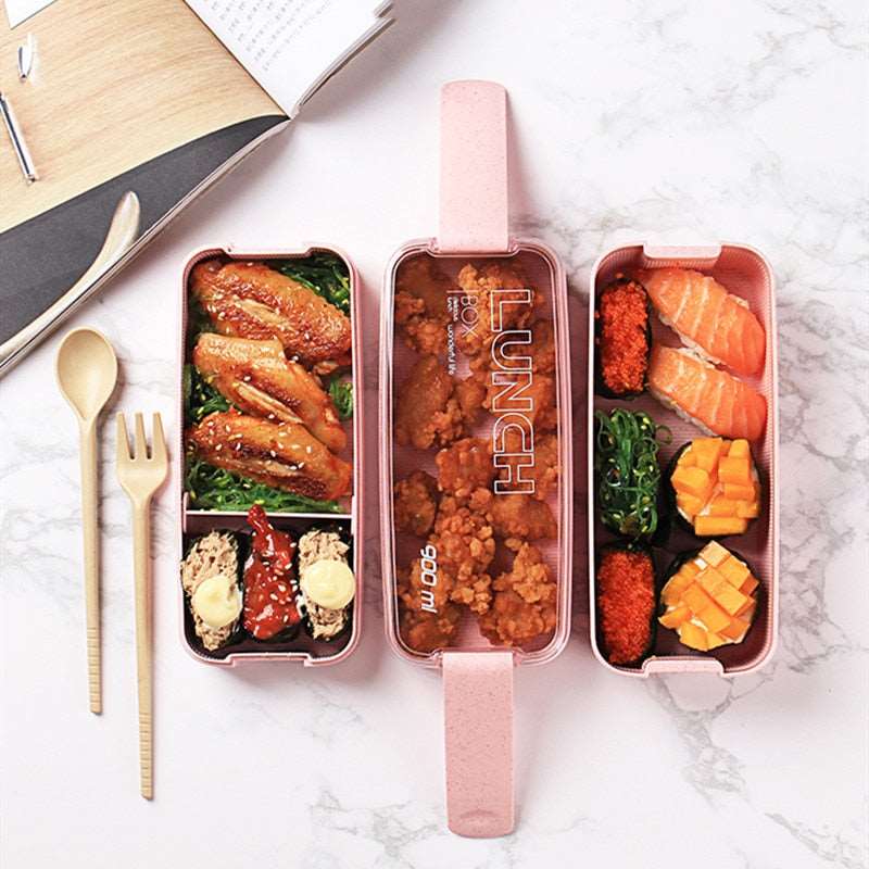 Boîte À Bento 3 Couches