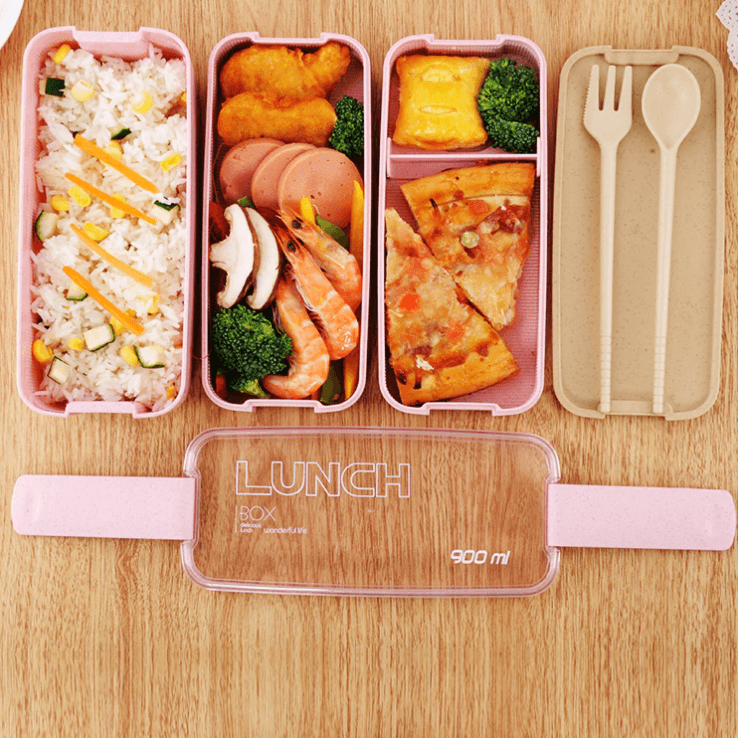 Boîte À Bento 3 Couches