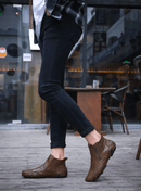 Bottes Chelsea En Cuir De Vache