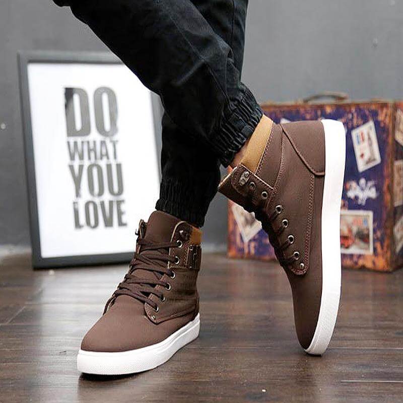 Bottes De Cheville D'Hiver Pour Hommes