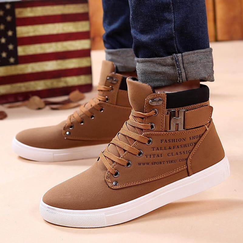 Bottes De Cheville D'Hiver Pour Hommes