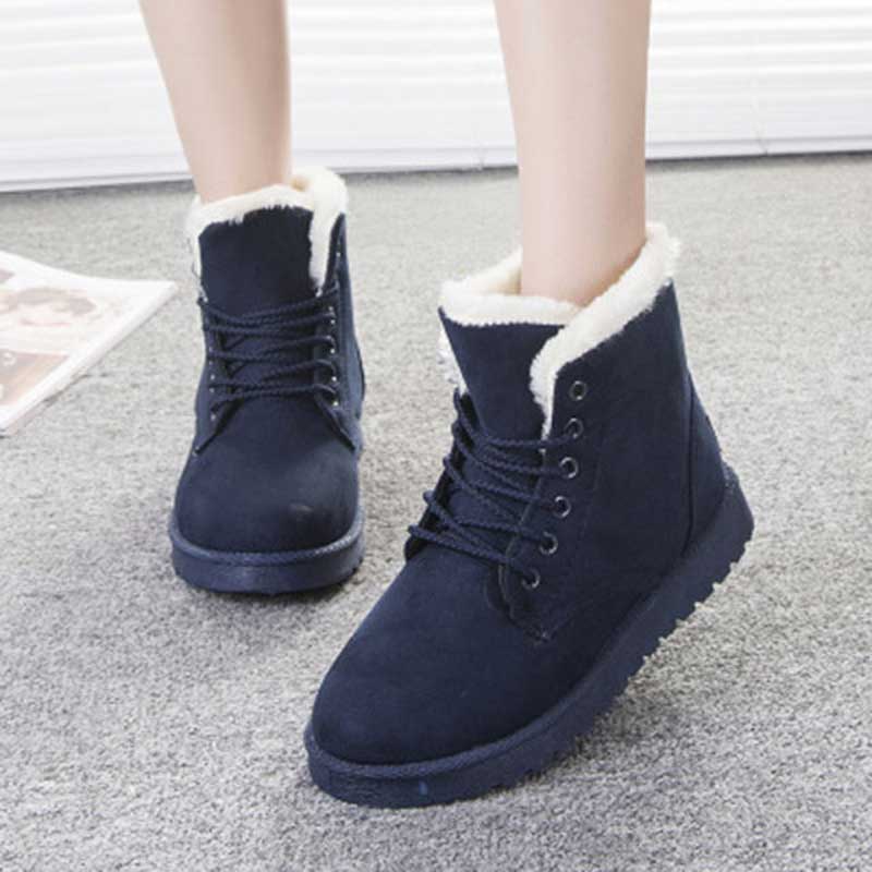 Bottes De Neige En Peluche