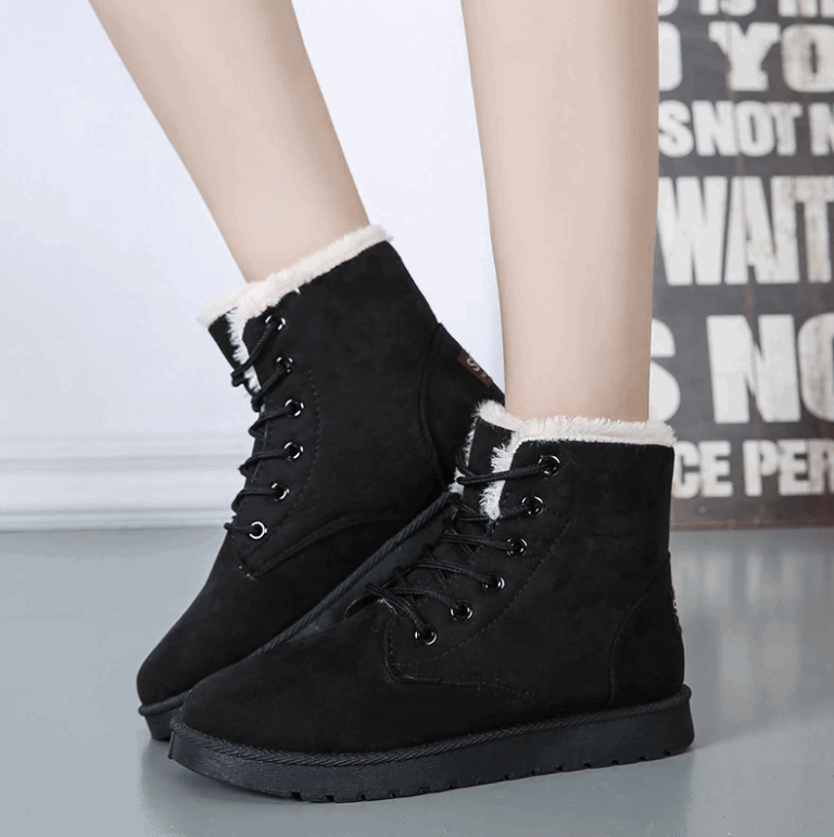 Bottes De Neige En Peluche