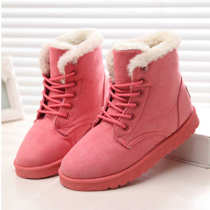 Bottes De Neige En Peluche
