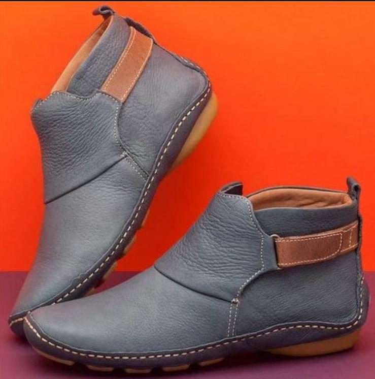 Bottines En Similicuir Pour Femmes