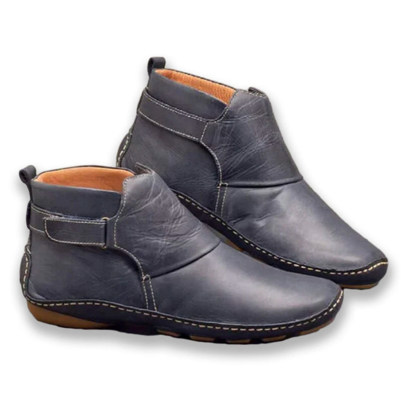 Bottines En Similicuir Pour Femmes