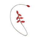 Boucles D'Oreilles À Clip En Forme De Fleur