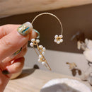 Boucles D'Oreilles À Clip En Forme De Fleur
