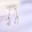 Boucles D'Oreilles En Cristal En Forme De Goutte D'Eau