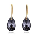 Boucles D'Oreilles En Cristal En Forme De Goutte D'Eau