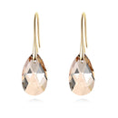 Boucles D'Oreilles En Cristal En Forme De Goutte D'Eau