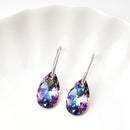 Boucles D'Oreilles En Cristal En Forme De Goutte D'Eau