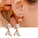 Boucles D'Oreilles Queue De Sirène