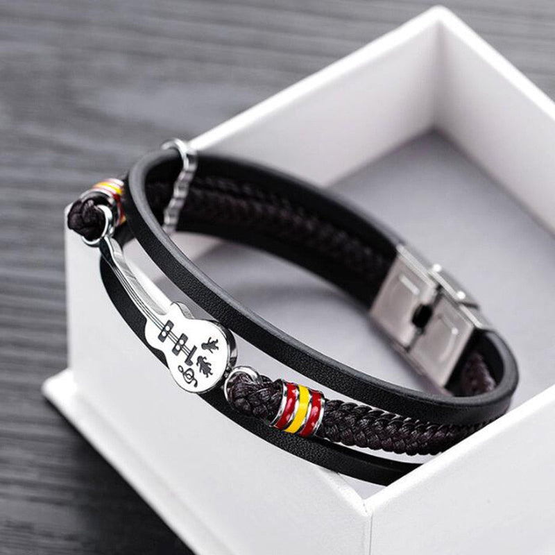 Bracelet En Cuir De Guitare En Édition Limitée