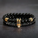 Bracelet En Pierre D'Onyx