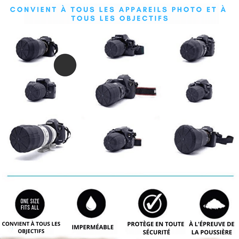 Capuchon Universel D'Objectif