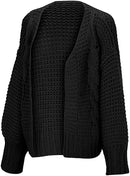 Cardigan En Tricot Épais