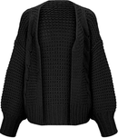 Cardigan En Tricot Épais