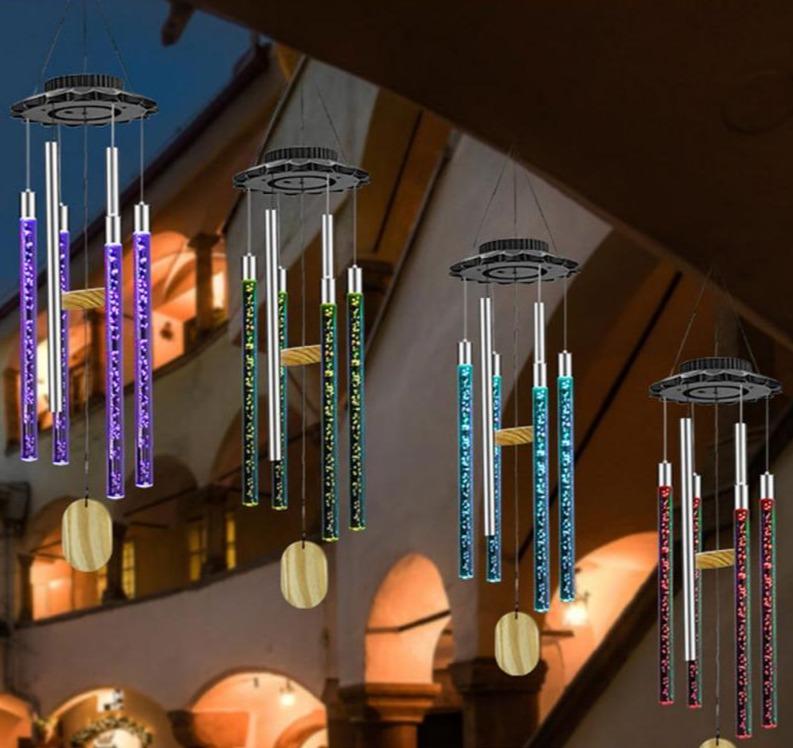 Carillons Musicaux Alimentés Par Énergie Solaire