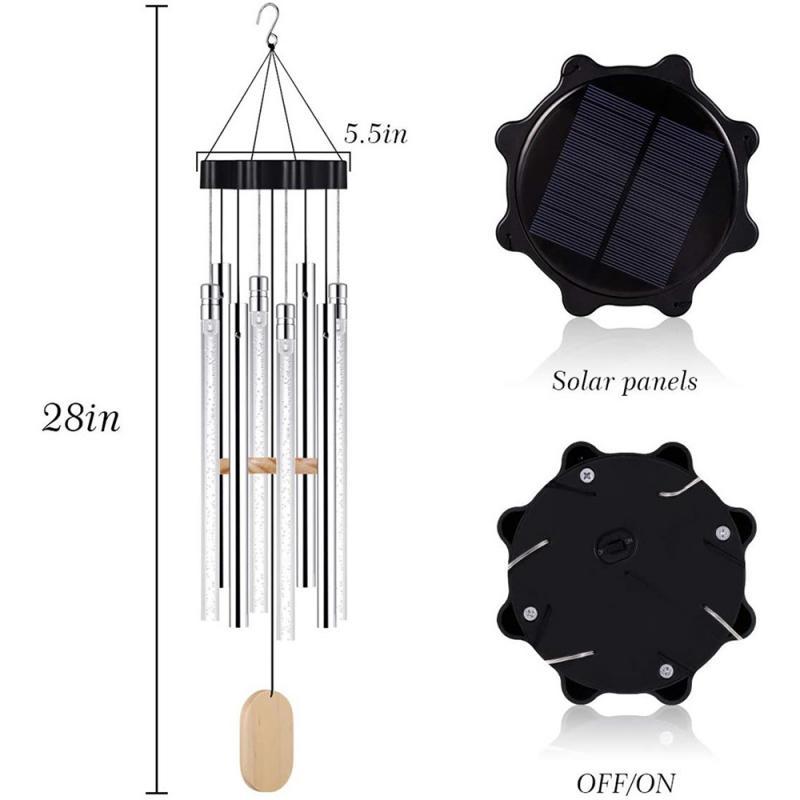 Carillons Musicaux Alimentés Par Énergie Solaire