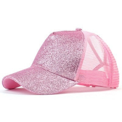 Casquette De Baseball À Chignon Désordonné