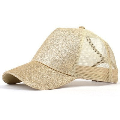 Casquette De Baseball À Chignon Désordonné