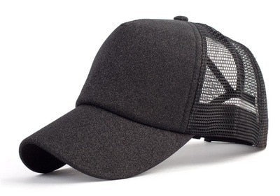 Casquette De Baseball À Chignon Désordonné