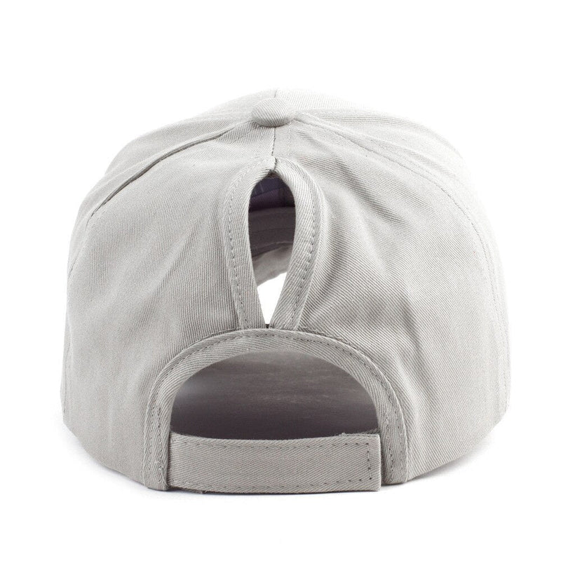 Casquette De Baseball À Chignon Désordonné