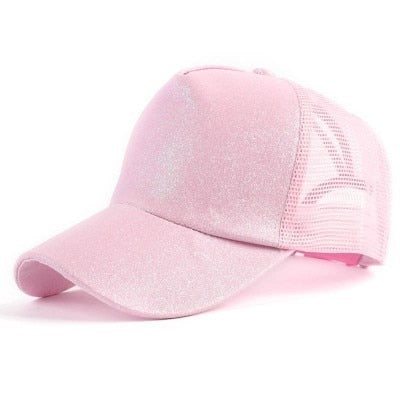 Casquette De Baseball À Chignon Désordonné