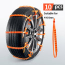Chaînes Antidérapantes Pour Pneus (10Pcs)