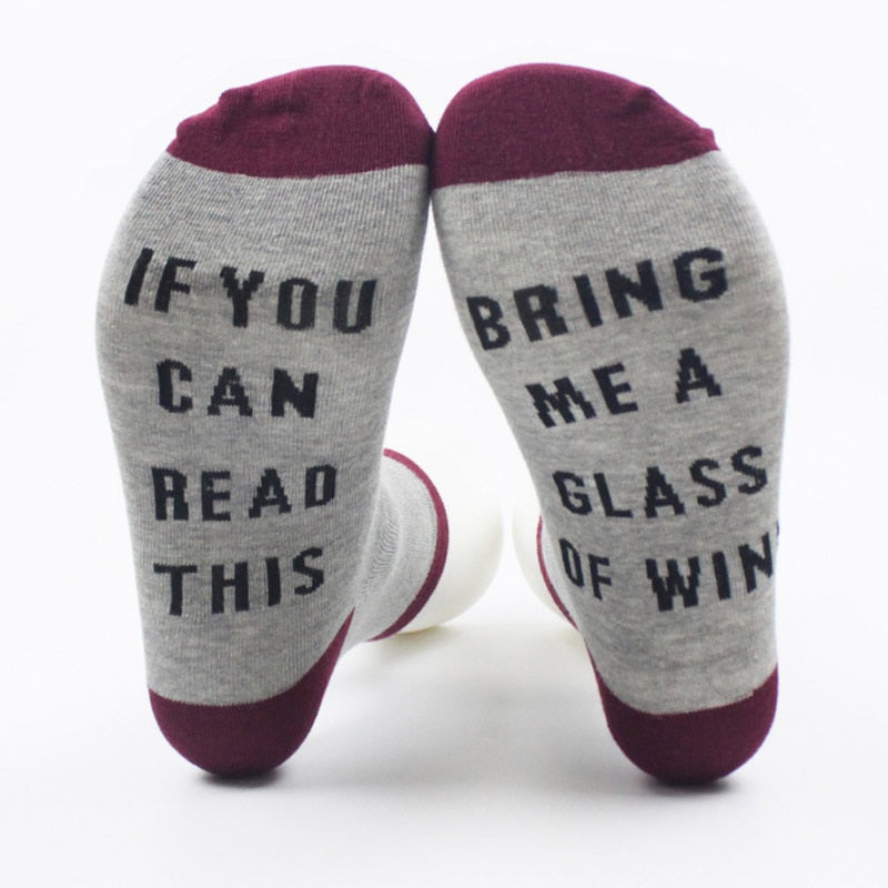 Chaussettes Bring Me Wine
