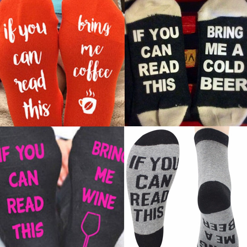 Chaussettes Bring Me Wine